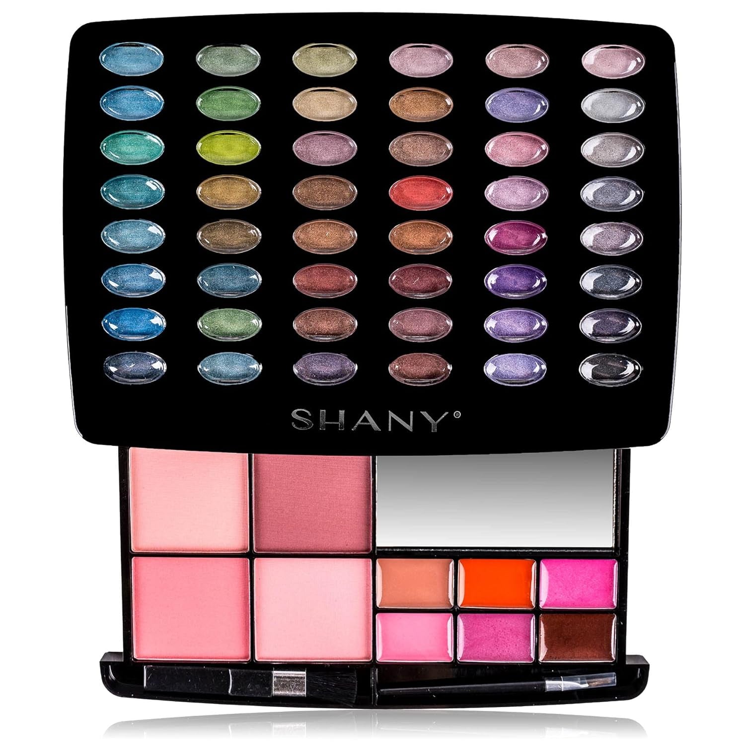 Glamour Girl Ultimate Makeup Kit - All-in-One Eyeshadow Palette, Blushes, Lipstick, Mirror & Applicators in Premium Gift Packaging