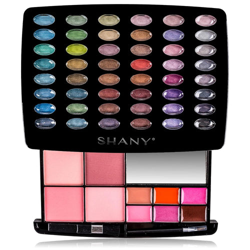 Glamour Girl Ultimate Makeup Kit - All-in-One Eyeshadow Palette, Blushes, Lipstick, Mirror & Applicators in Premium Gift Packaging